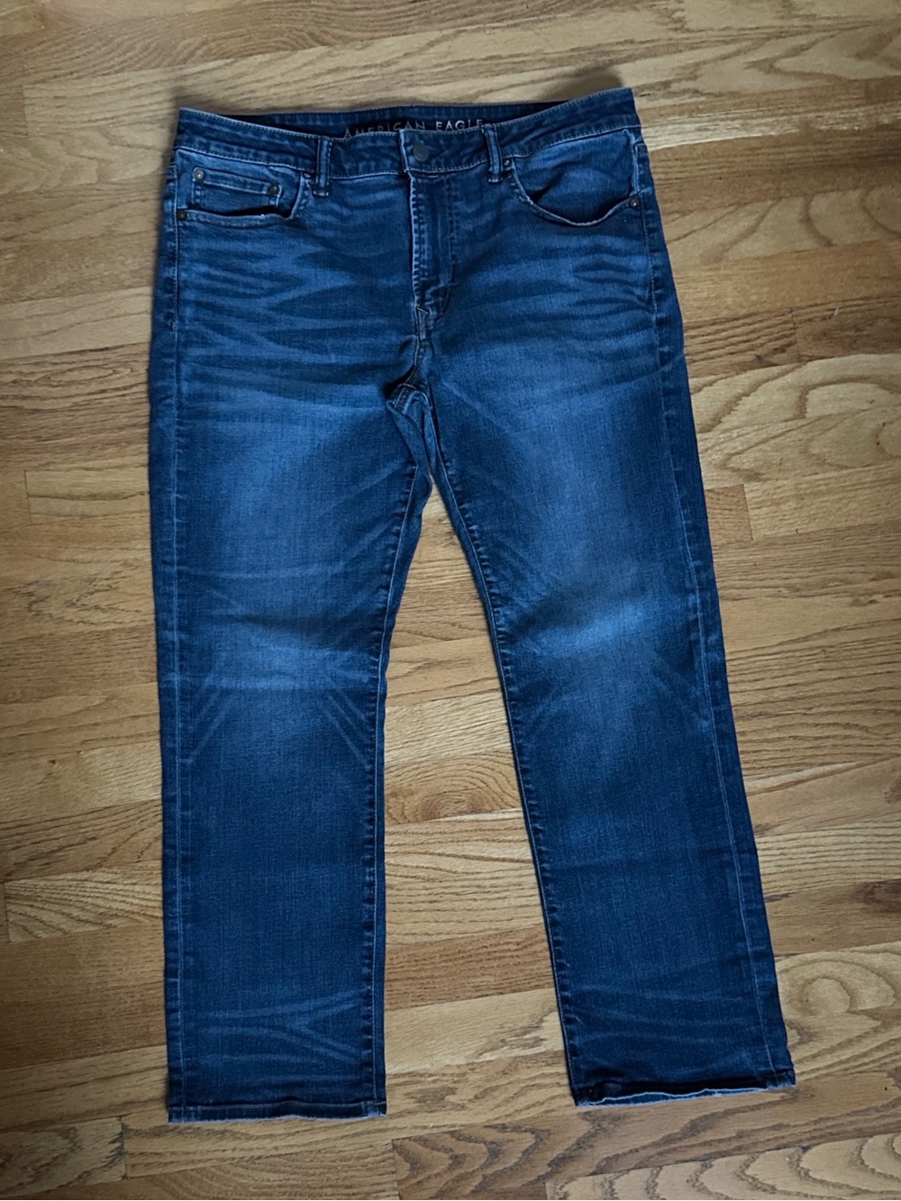 American Eagle Outfitters Men’s Blue Slim Straight Jeans